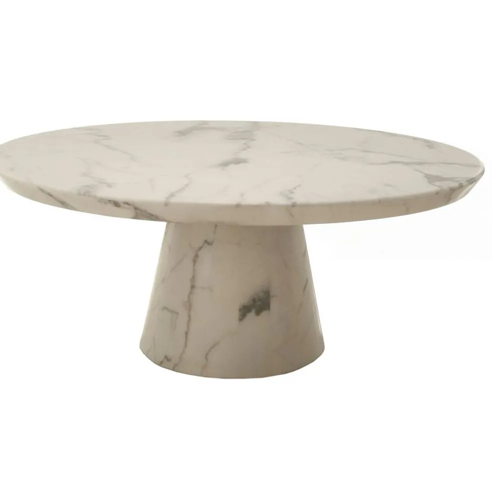 Disc Soffbord, Vit