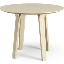 Divido Matbord Ø120 cm, Klarlackad Ask