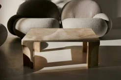 Doric Soffbord Neutral White, 80x80 cm