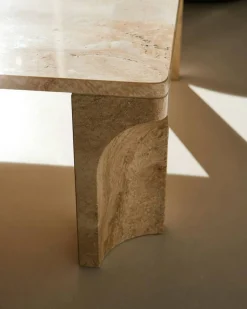 Doric Soffbord Neutral White, 80x140 cm