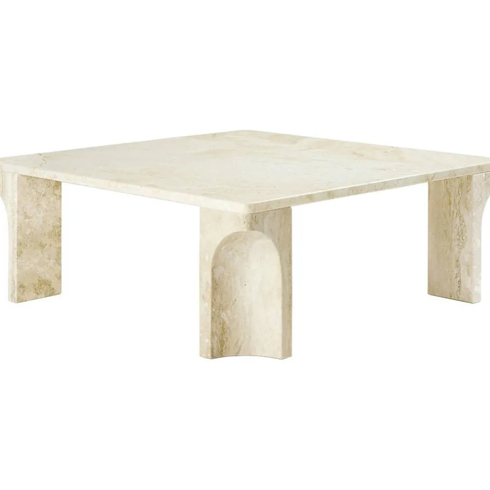 Doric Soffbord Neutral White, 80x140 cm