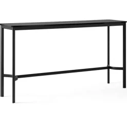 Drip HW63 Barbord 50x190x105 cm, Svart Laminat / Svart