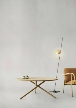 Edda Soffbord 105 cm, Ljus Ek