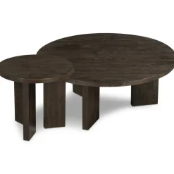Eden Soffbord 90 cm, Mörk Ek