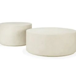 Elements Soffbord Off-white, Ø80 cm