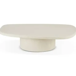 Elements Soffbord Pebble, Off-white