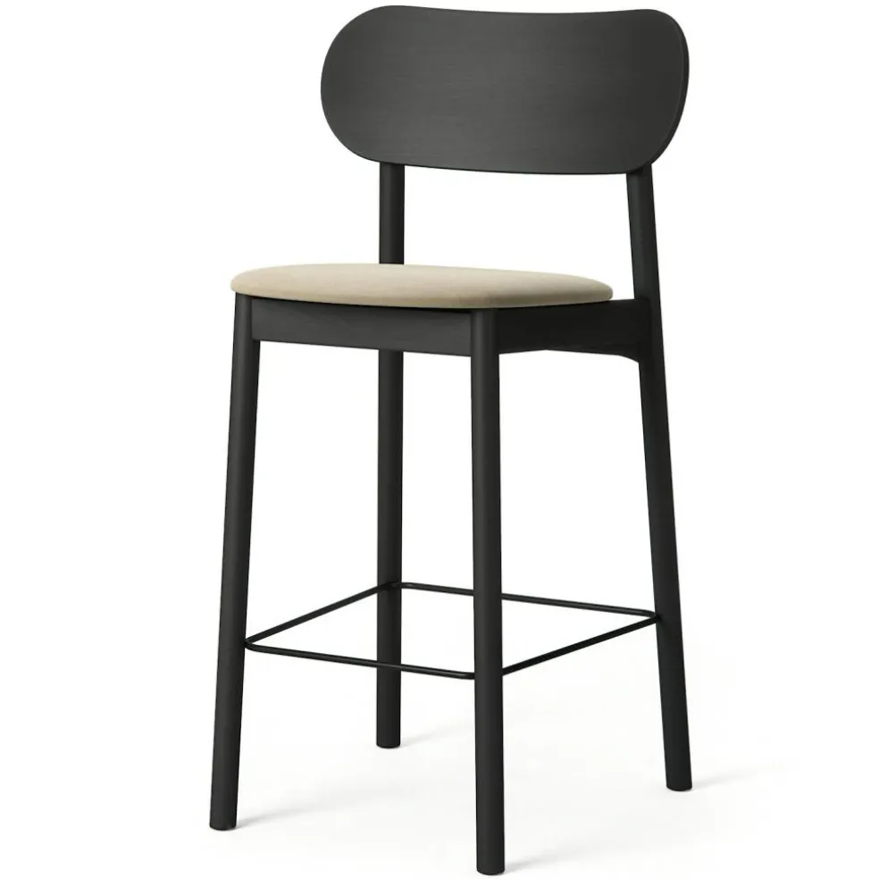 Elephant Barstol, Svart / Beige breeze