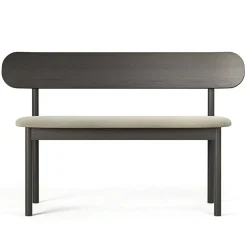 Elephant Bänk Smoked Oak / Beige Velvet