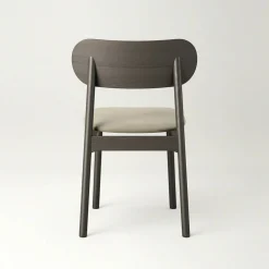 Elephant Stol, Mörk Ek / Beige Sammet