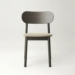 Elephant Stol, Mörk Ek / Beige Sammet