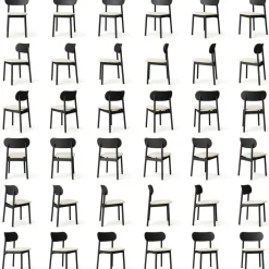 Elephant Stol, Svart / Beige Breeze