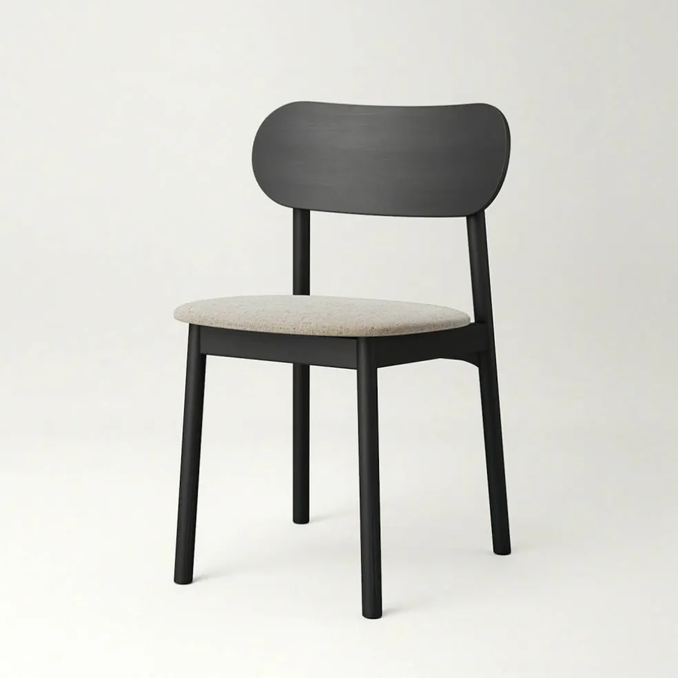 Elephant Stol, Svart / Beige Breeze