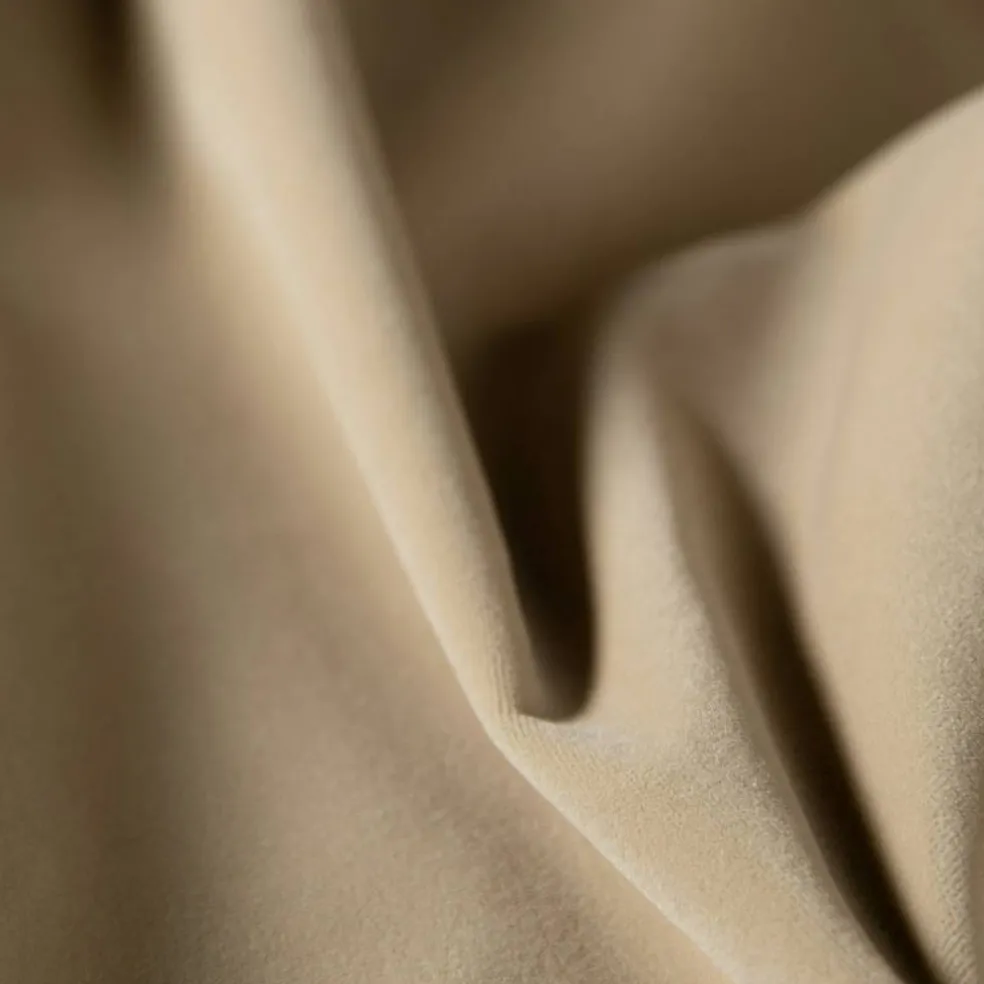 Elephant Stol, Svart / Beige Sammet