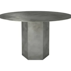 Epic Matbord Ø130 Stål, Misty Grey