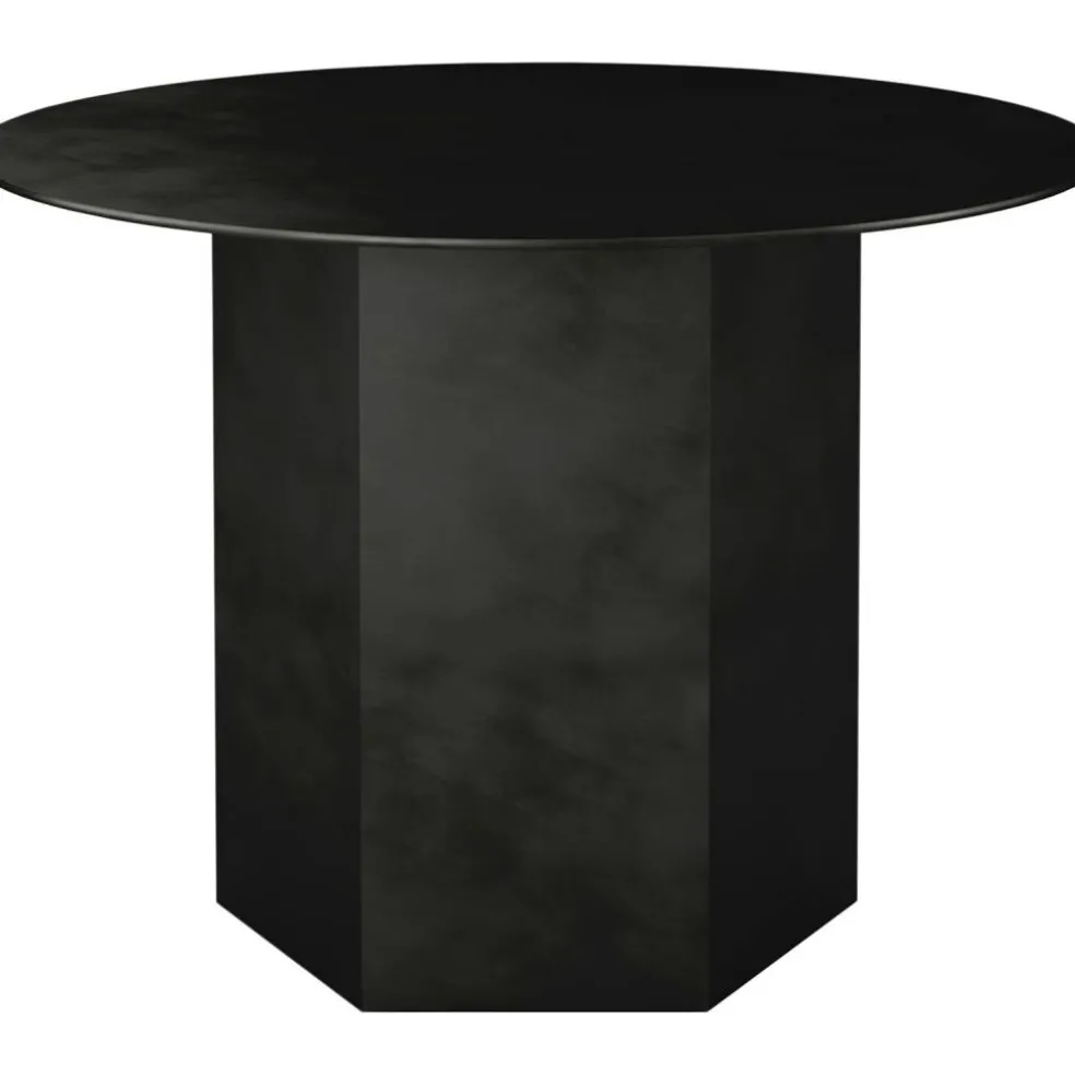 Epic Soffbord Ø60 Stål, Midnight Black