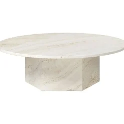 Epic Soffbord Rund 110 cm, Neutral White