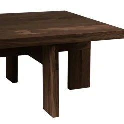 Farmhouse Soffbord 70x70 cm, Mörk Ek