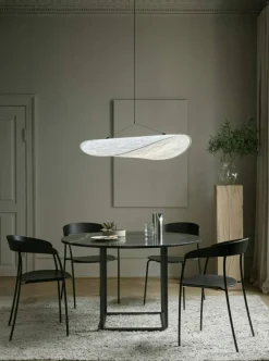 Florence Matbord 120 cm, Svart Marmor / Svart