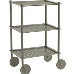 Flow Serveringsvagn Hög, Taupe