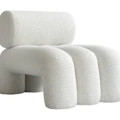 Foku Loungefåtölj, Off-white