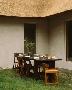 Folding Flat Stol, Warm Brown