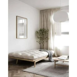 Folk Soffa Med 5-Lagers Madrass 701 Natur/Raw