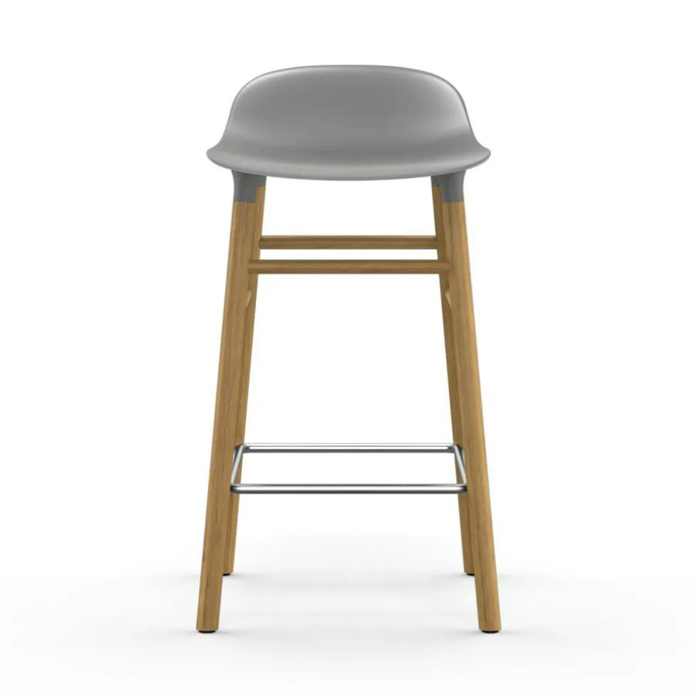 Form Barstol Ekben, 65cm, Grå