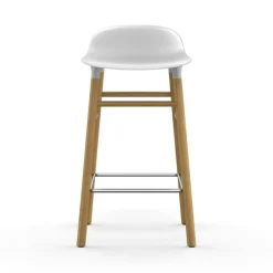 Form Barstol Ekben, 65cm, Vit