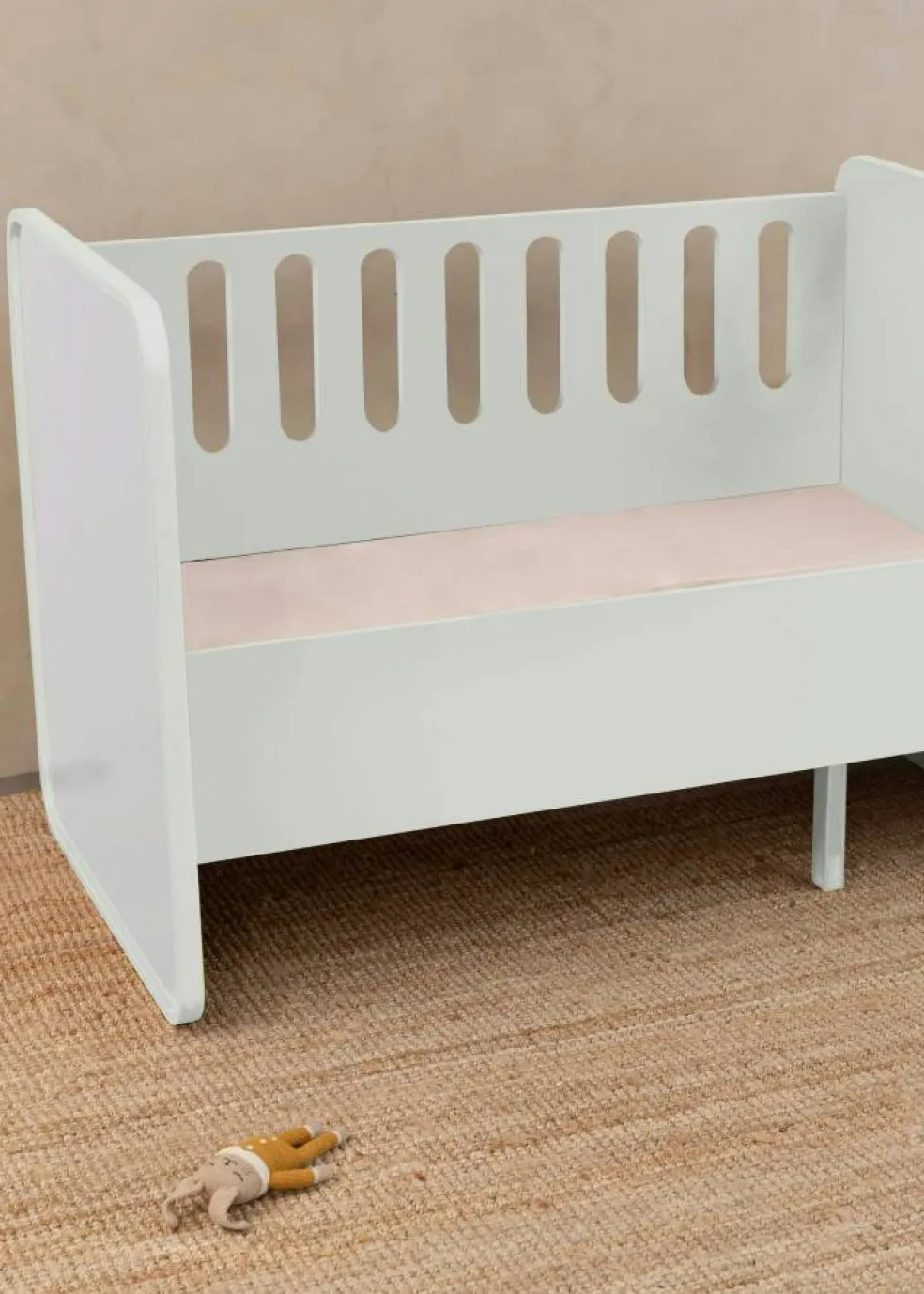 Form Säng Baby & Junior, Vit