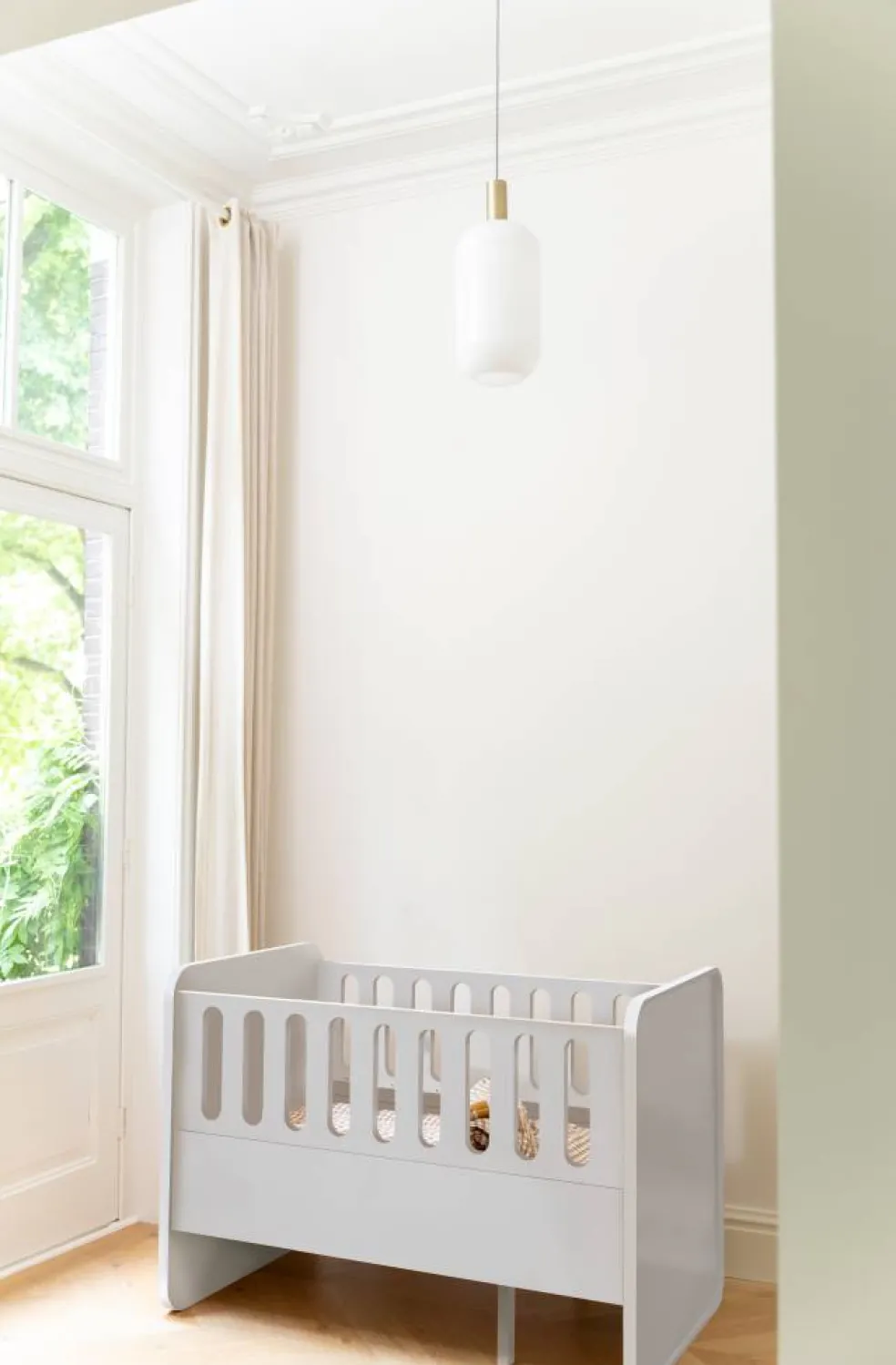 Form Säng Baby & Junior, Vit