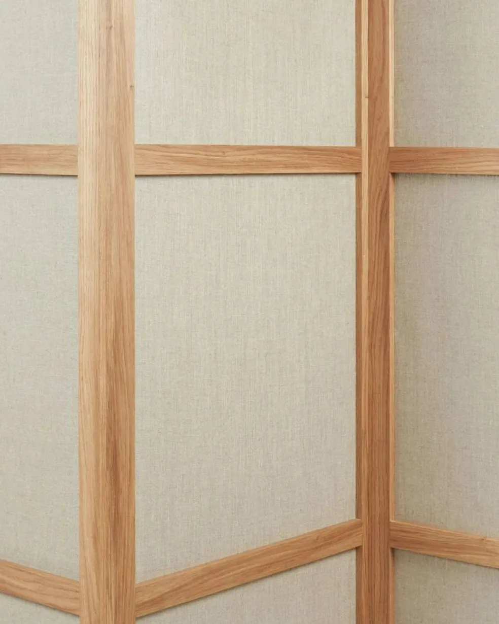 Frame Rumsavdelare Naturlig Ek / Linne, 1 Panel