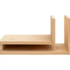 F-Shelf Vägghylla Vänster, Furu