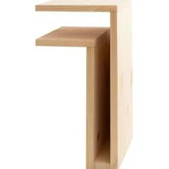 F-Shelf Vägghylla Vänster, Furu