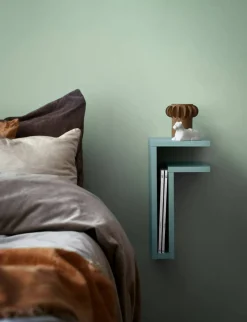 F-Shelf Vägghylla Höger, Pigeon Blue