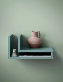 F-Shelf Vägghylla Höger, Pigeon Blue