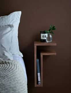 F-Shelf Vägghylla Höger, Valnöt