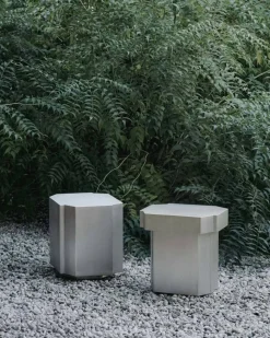 Funki Pall 01 40x46 cm, Borstad Aluminium