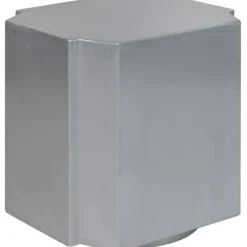 Funki Pall 01 40x46 cm, Borstad Aluminium