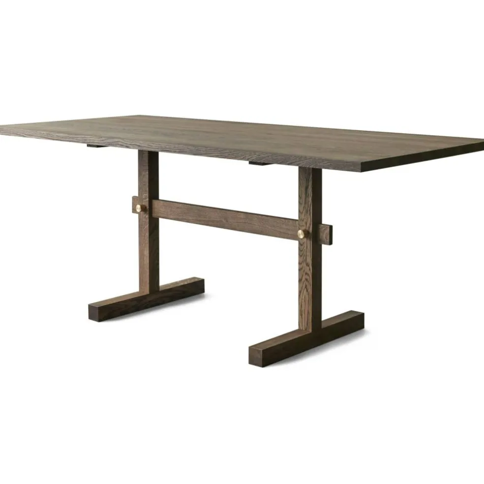 Gaspard 180 Matbord, Mörk Ek