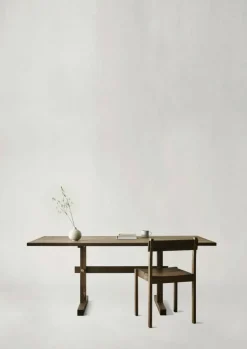 Gaspard 180 Matbord, Mörk Ek
