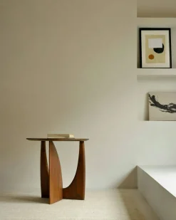 Geometric Sidobord, Teak