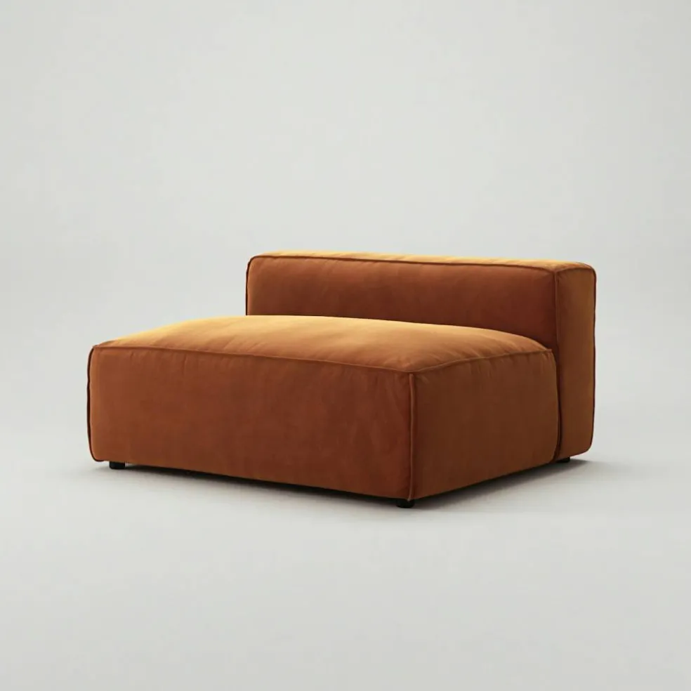Grand Fåtölj Sammet, Copper Glow