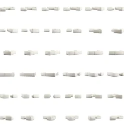 Grand 4-Sitssoffa Divan Höger Med Fåtölj Bouclétyg, Steam White