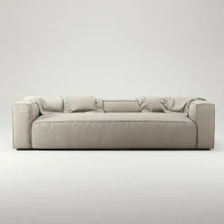 Grand 3-Sitssoffa Minetyg, Sandshell Beige