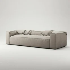 Grand 3-Sitssoffa Minetyg, Sandshell Beige