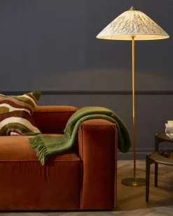 Grand 2-Sitssoffa Sammet, Copper Glow