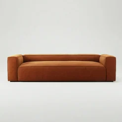 Grand 3-Sitssoffa Sammet, Copper Glow