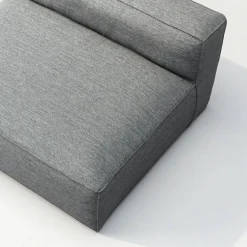 Grand Utomhus Modulsoffa, Charcoal Chiné