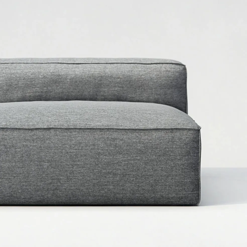 Grand Utomhus Modulsoffa, Charcoal Chiné