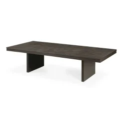 Grooves Soffbord Teak, 65x135 cm